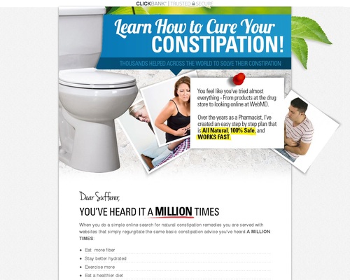 Nature's Quick Constipation Cure