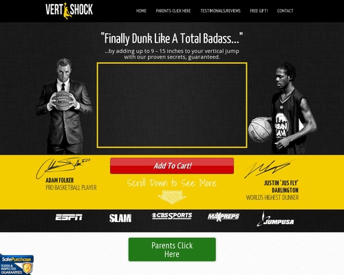 Vert Shock - Vertical Jump Training (Recently Updated + HIGH CR)