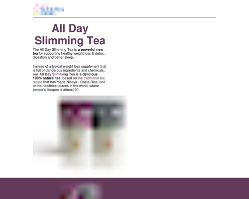 All Day Slimming Tea - Over $5M Paid To Affiliates Since We Launched