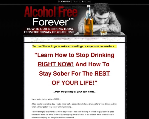 Alcohol Free Forever (TM) - Revamped for 2019 + $75 BONUS!